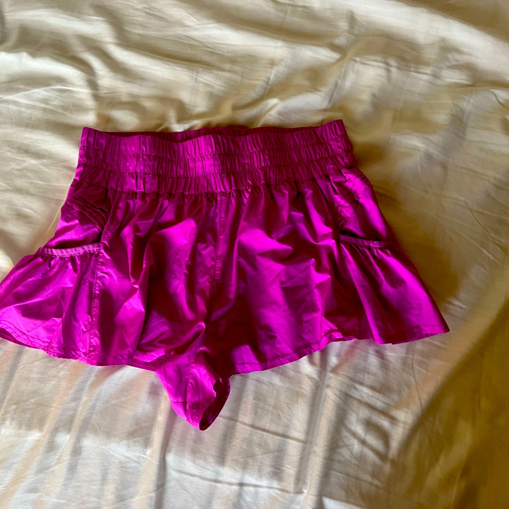 Magenta Get your flirt on free people shorts